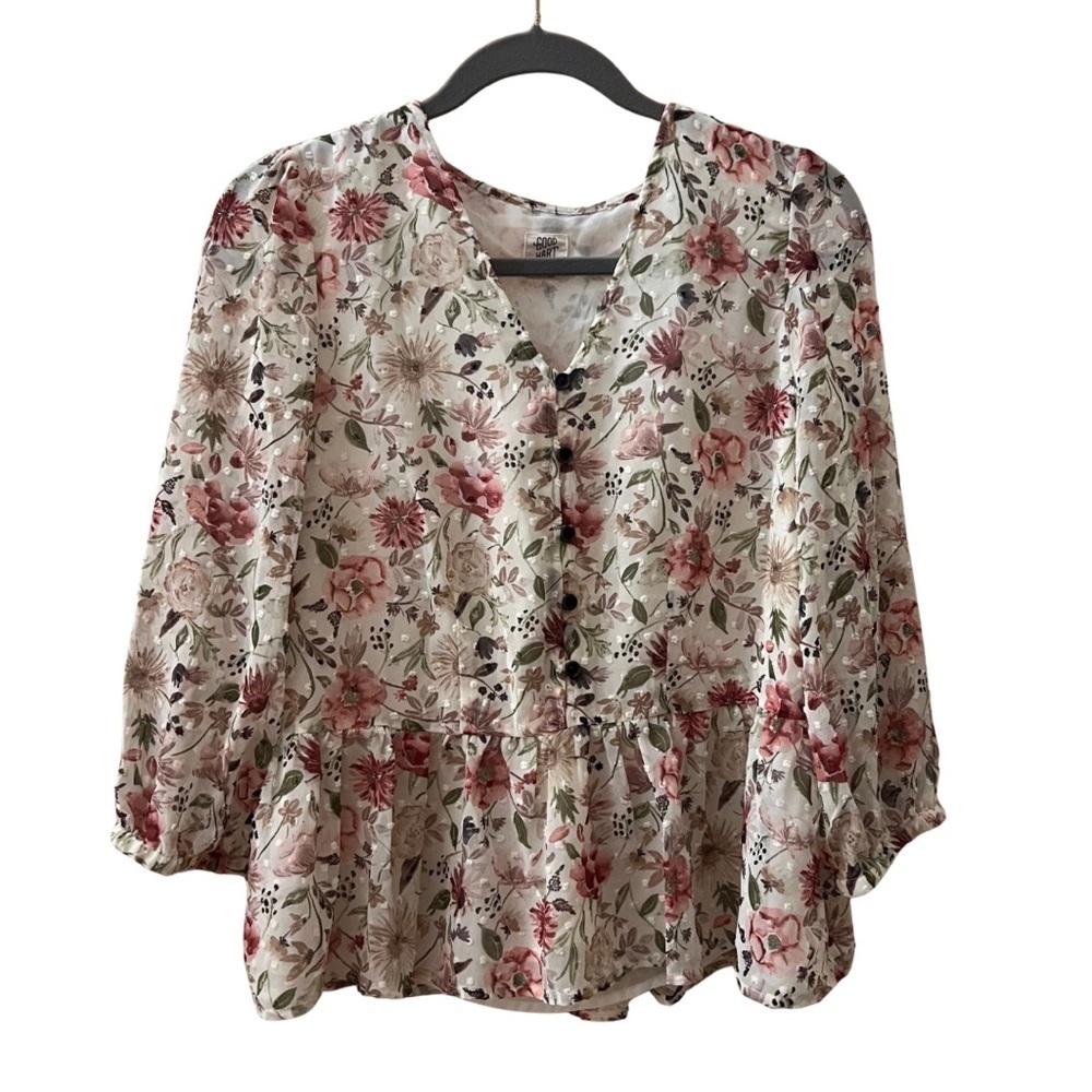 Good hart Matilda Jane zilker floral blouse small